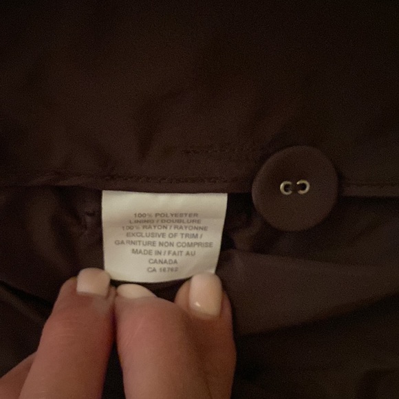 Lida Baday dark brown jacket size 8 - Picture 8 of 9